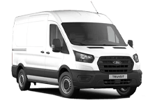 Van Hire Penwortham - White Ford Transit Medium Wheel Base - Van hire Penwortham